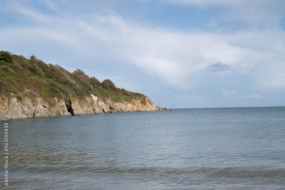 coastal cliffs and sea coastal cliffs and sea