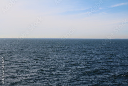 View to the Baltic Sea between Denmark and Germany