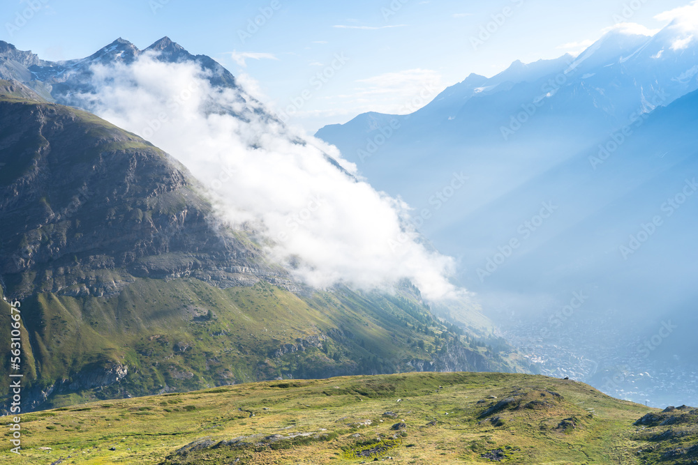 Swiss Alpine Landscape