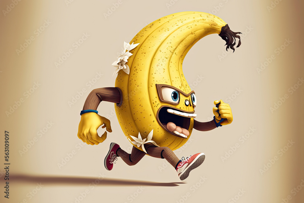 The Incredible Journey of an NFL Star Banana, Generative AI Stock