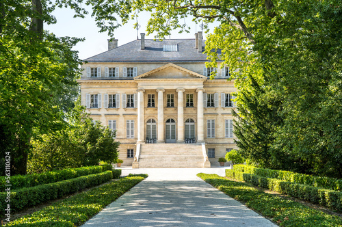 Chateau Margaux in Bordeaux, France © robertdering