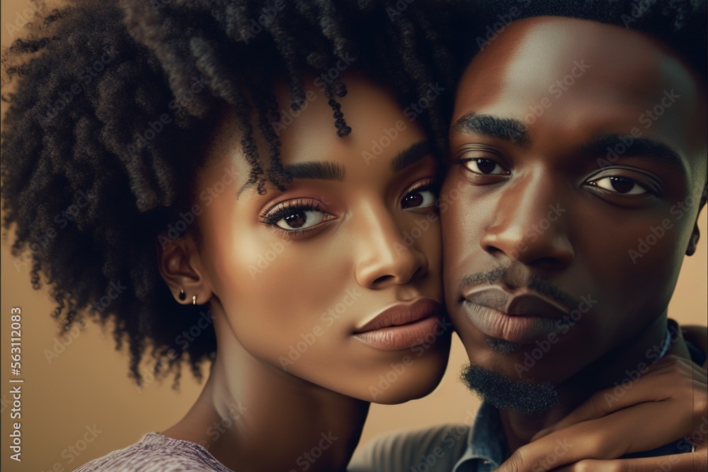 Fototapeta premium Teenagers taking a selfie, not real people generative ai