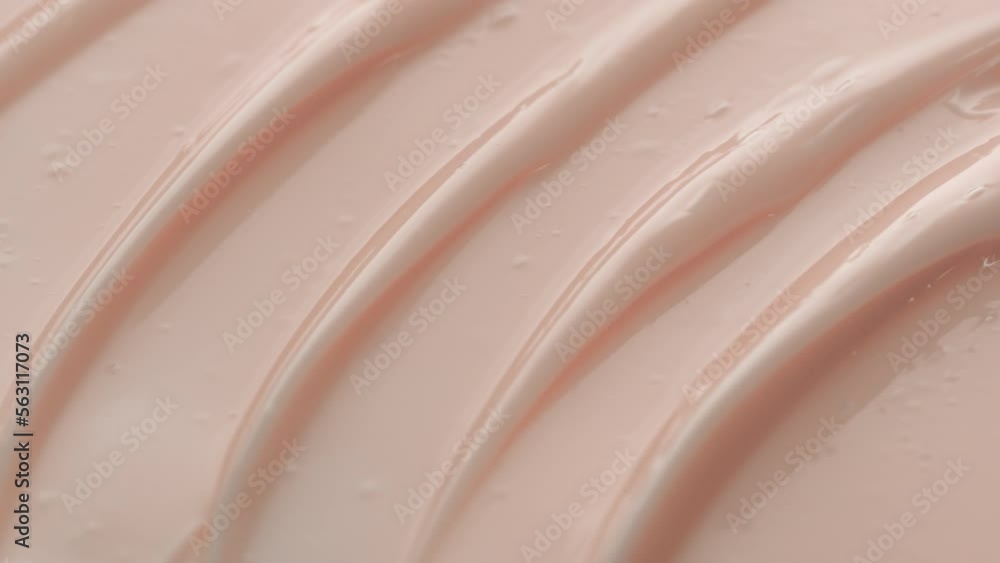 Jib macro texture of beige nourishing cream with hyaluronic acid, carrot oil and shea butter | Nourishing cream commercial Jib macro texture of beige nourishing cream with hyaluronic acid, carrot oil and shea butter | Nourishing cream commercial