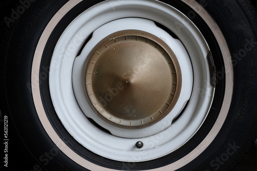 Vintage Wheel and Tire