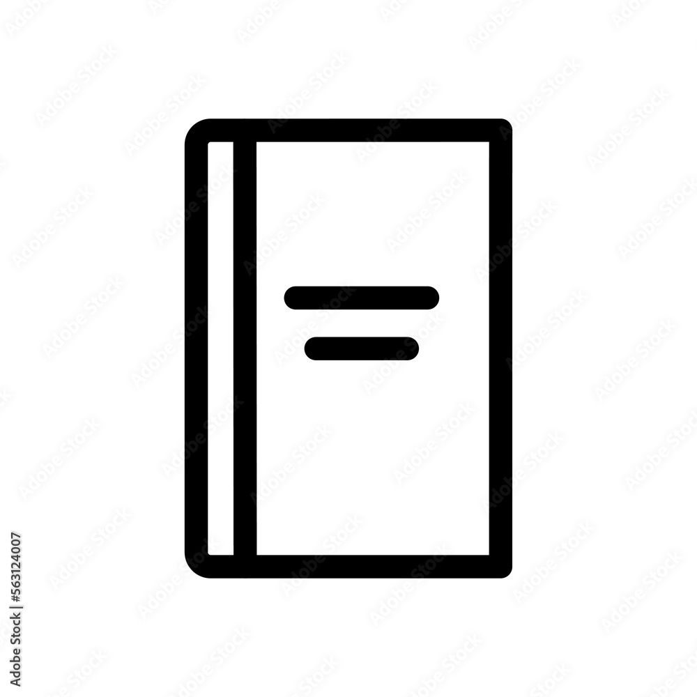Book line icon isolated on white background. Black flat thin icon on modern outline style. Linear symbol and editable stroke. Simple and pixel perfect stroke vector illustration. Book line icon isolated on white background. Black flat thin icon on modern outline style. Linear symbol and editable stroke. Simple and pixel perfect stroke vector illustration.
