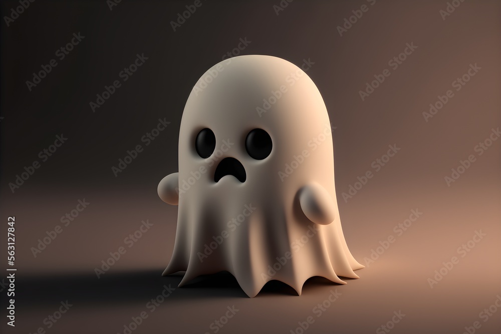 Sad ghost, generative ai Sad ghost, generative ai