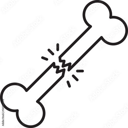 broken bone icon