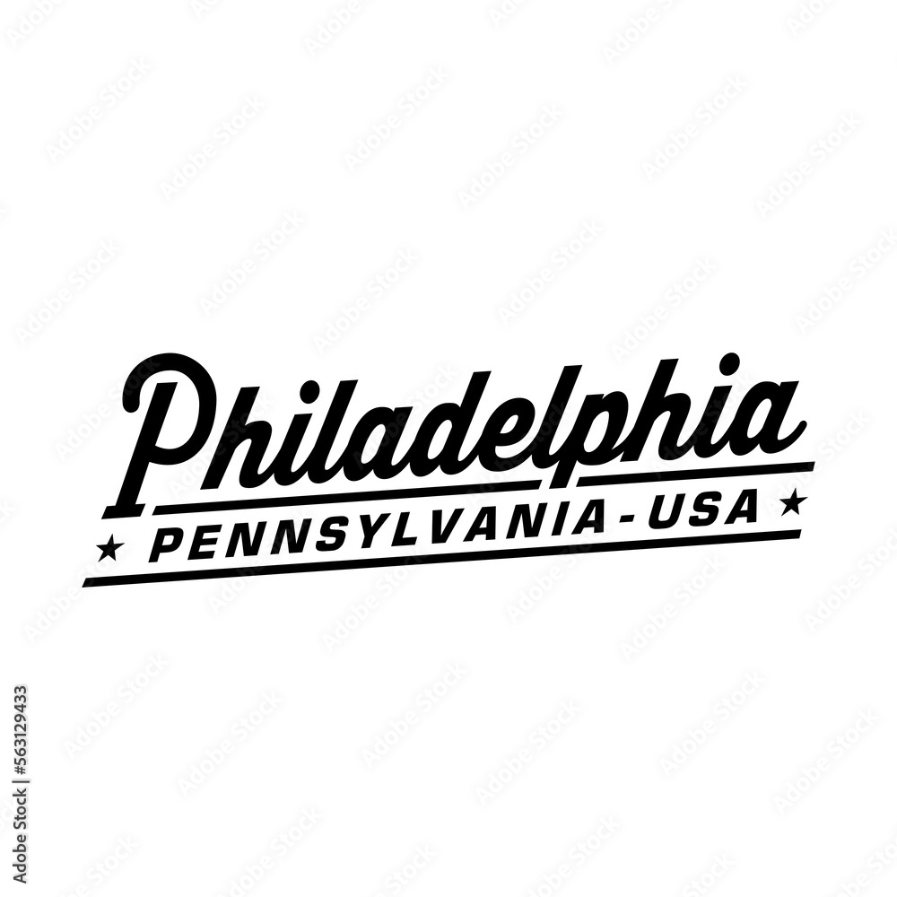 Philadelphia lettering design. Philadelphia, Pennsylvania typography design. Vector and illustration. Philadelphia lettering design. Philadelphia, Pennsylvania typography design. Vector and illustration.