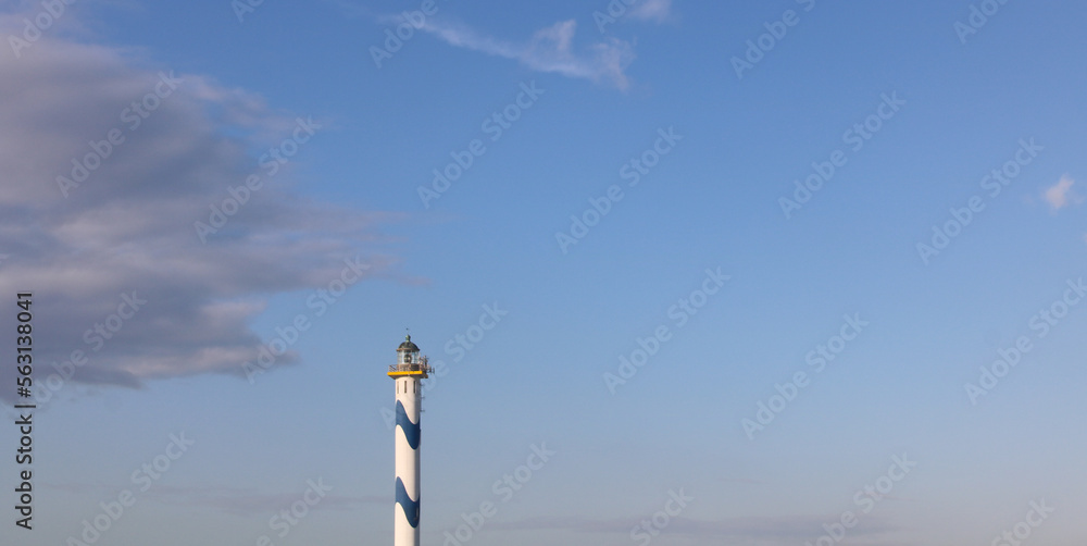 Obraz premium phare d'oostende en belgique