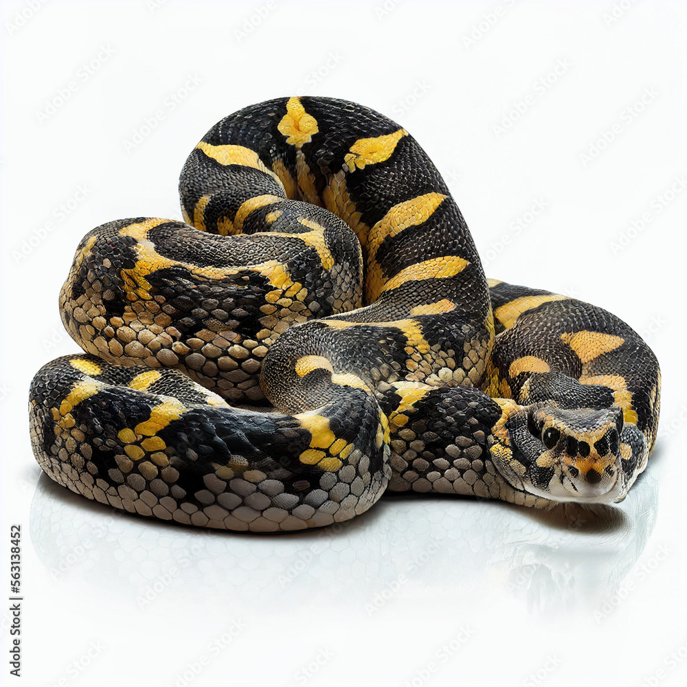 Carpet Python full body image with white background ultra realistic
Carpet Python full body image with white background ultra realistic