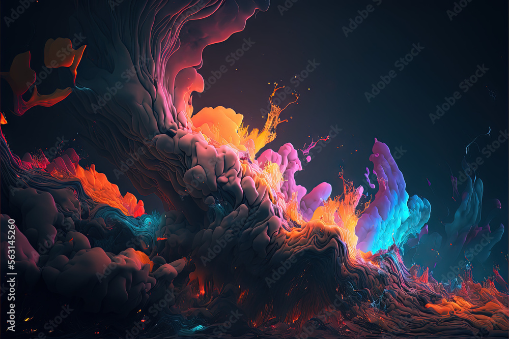 Fototapeta premium fire in the forest