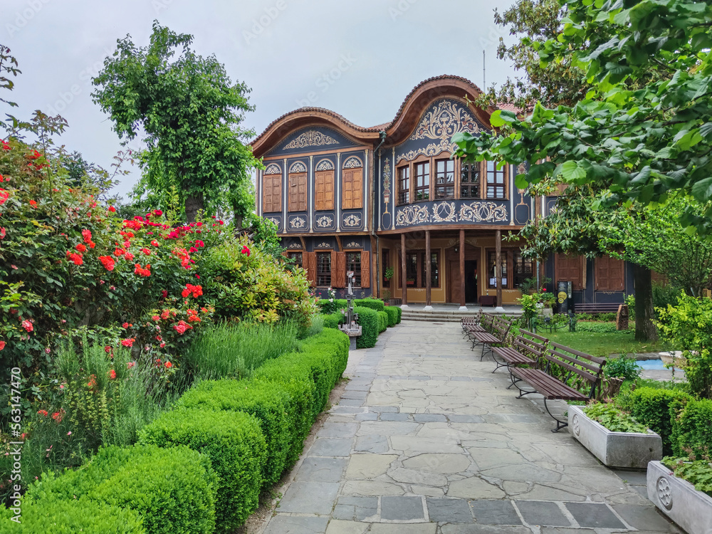 Obraz premium The old town of city of Plovdiv, Bulgaria