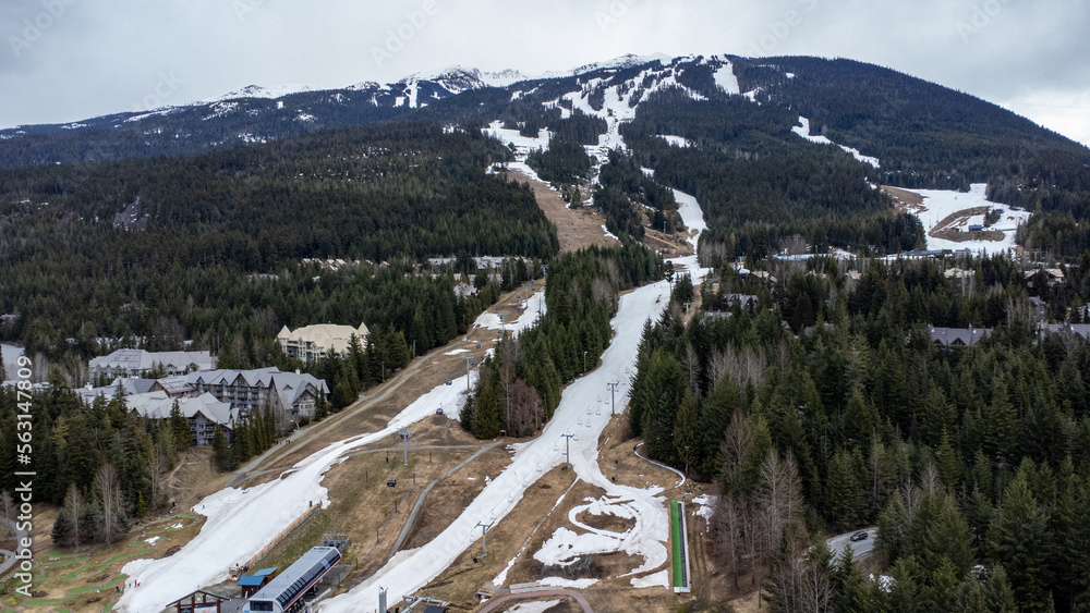 Whistler Village in British Columbia, Canada