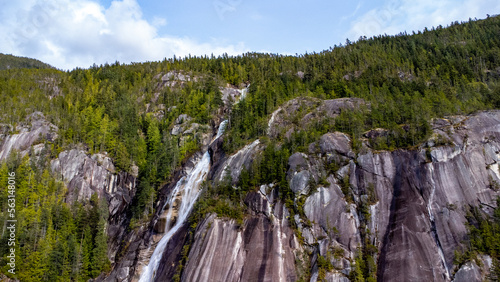 Waterfall in British Columbia, Canada