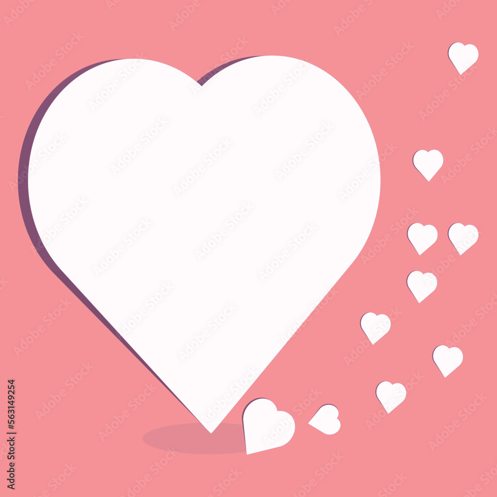 Love 3D bubble chat. suitable for media social chat or for valentine day Love 3D bubble chat. suitable for media social chat or for valentine day