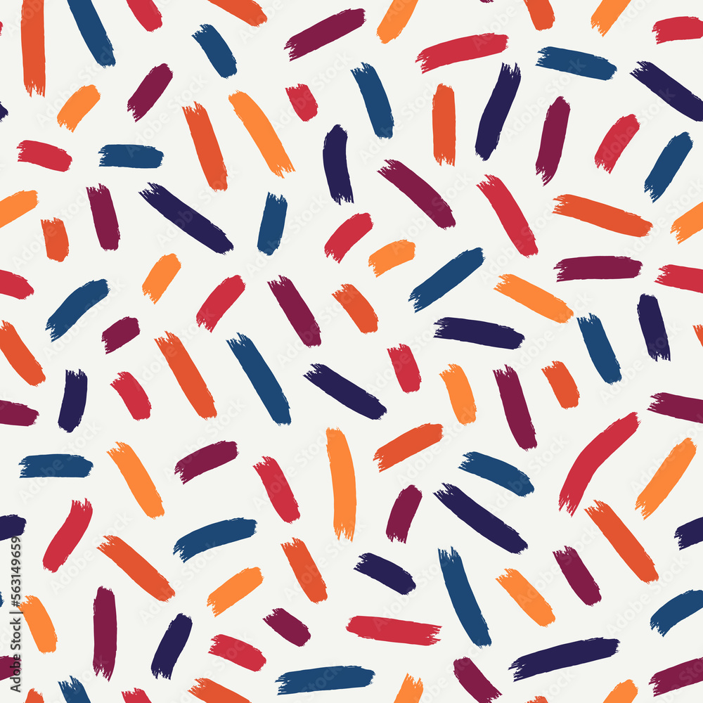 Brushstrokes motif camouflage print. Paint brush smears seamless pattern. Freehand design background. Trendy handdrawn modern simple ornament Brushstrokes motif camouflage print. Paint brush smears seamless pattern. Freehand design background. Trendy handdrawn modern simple ornament