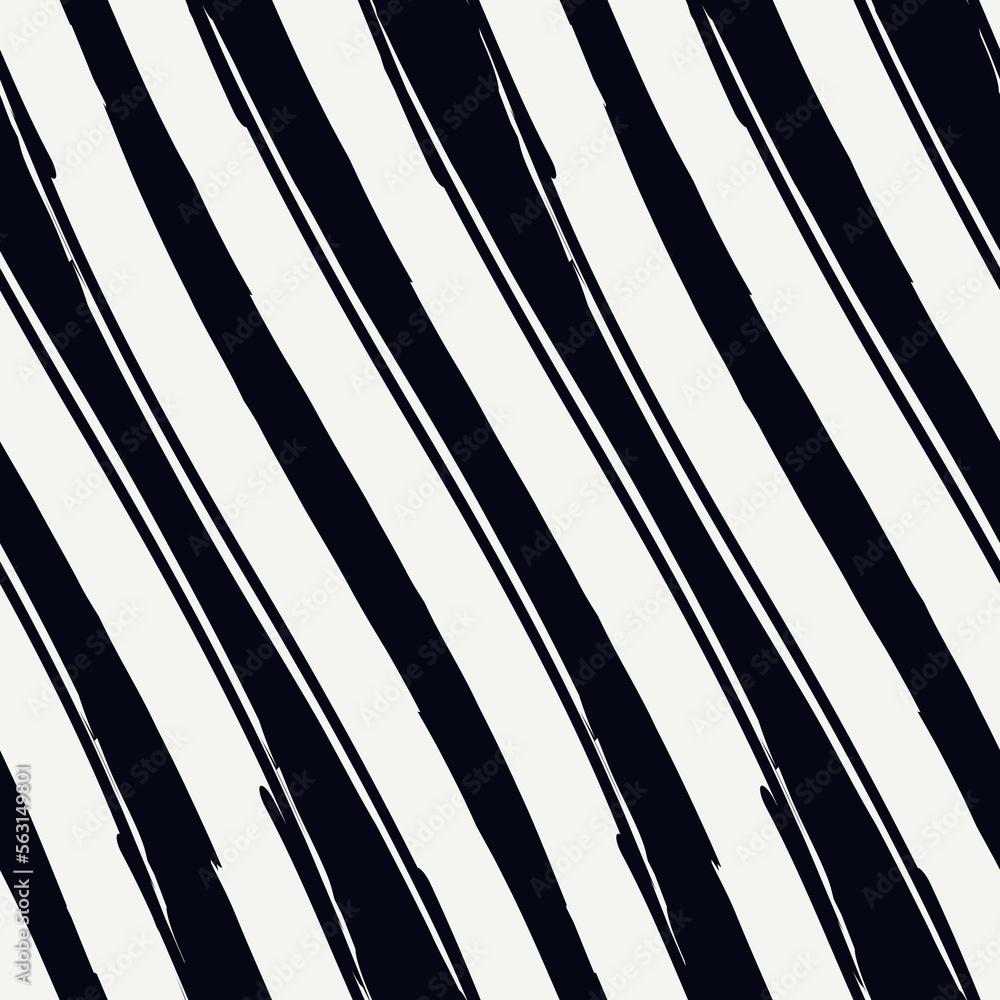 Brush strokes seamless pattern. Freehand diagonal stripes print. Repeated rough edge ink lines background. Simple classic geometric motif. Trendy grunge design. Vector abstract Brush strokes seamless pattern. Freehand diagonal stripes print. Repeated rough edge ink lines background. Simple classic geometric motif. Trendy grunge design. Vector abstract