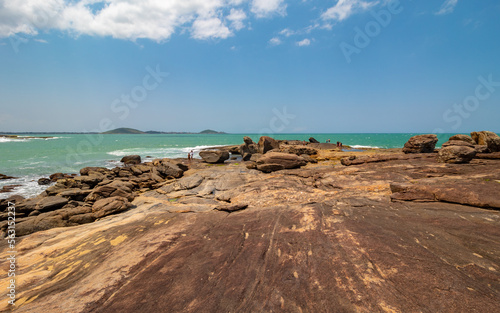 Praia do Ermitão Guarapari região metropolitana de Vitória, Espirito Santo, Brasil © Fotos GE