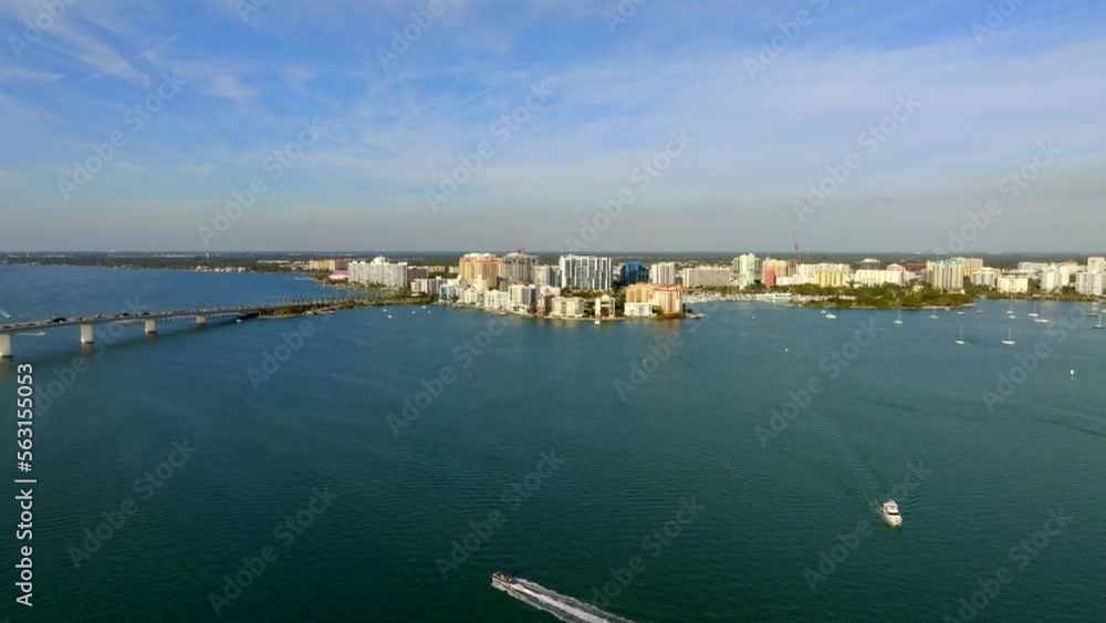 Drone stock video Sarasota Florida 4k Drone stock video Sarasota Florida 4k