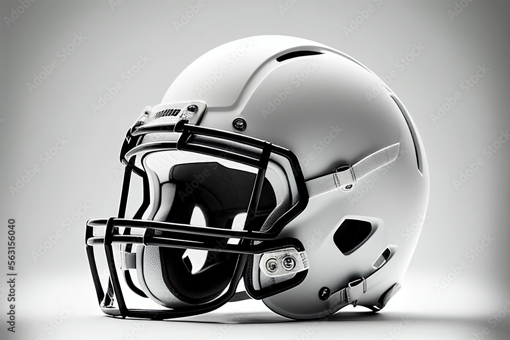 Fototapeta premium American Football Helmet, Generative AI