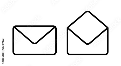 Mail icon vector illustration. email sign and symbol. E-mail icon. Envelope icon