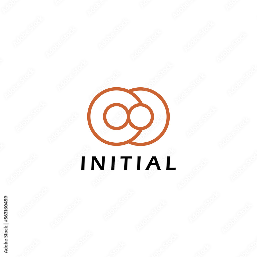 initial c o Letter Logo Design Vector Template in modern and abstract style.