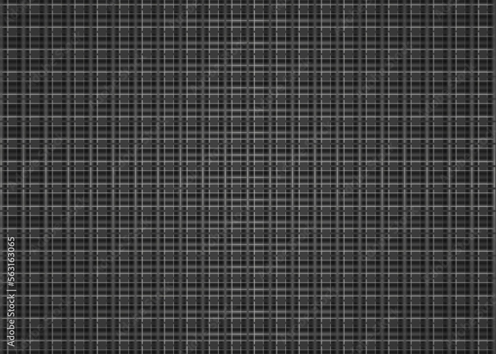 fabric and tile pattern consisting of squares and stripes in gray and black colors, background wallpaper fabric and tile pattern consisting of squares and stripes in gray and black colors, background wallpaper