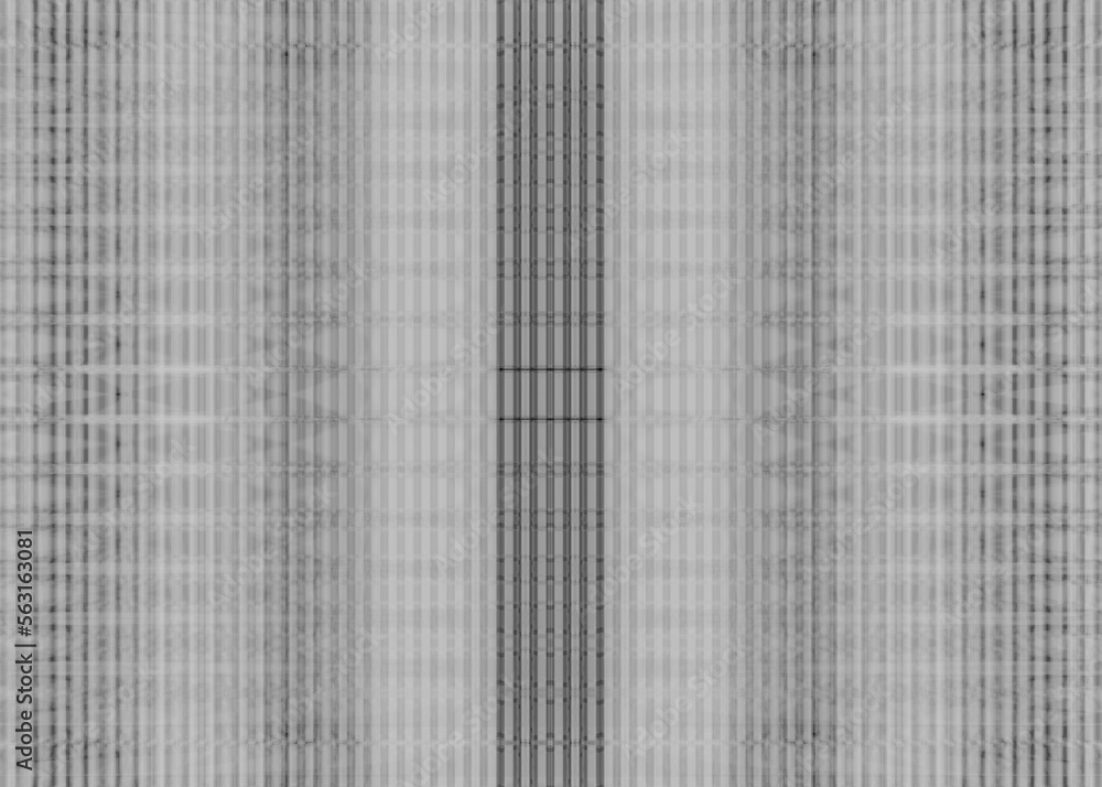 Obraz premium fabric and tile pattern consisting of geometric shapes in gray black and white colors