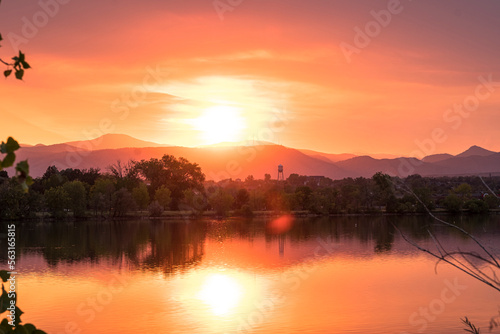 Sloan Lake Sunset © Jacob