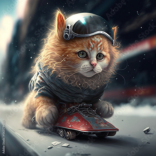 generative AI, valentine, love, love cats, word love, flowers, red, heart, flower heart, cat on a snowboard,