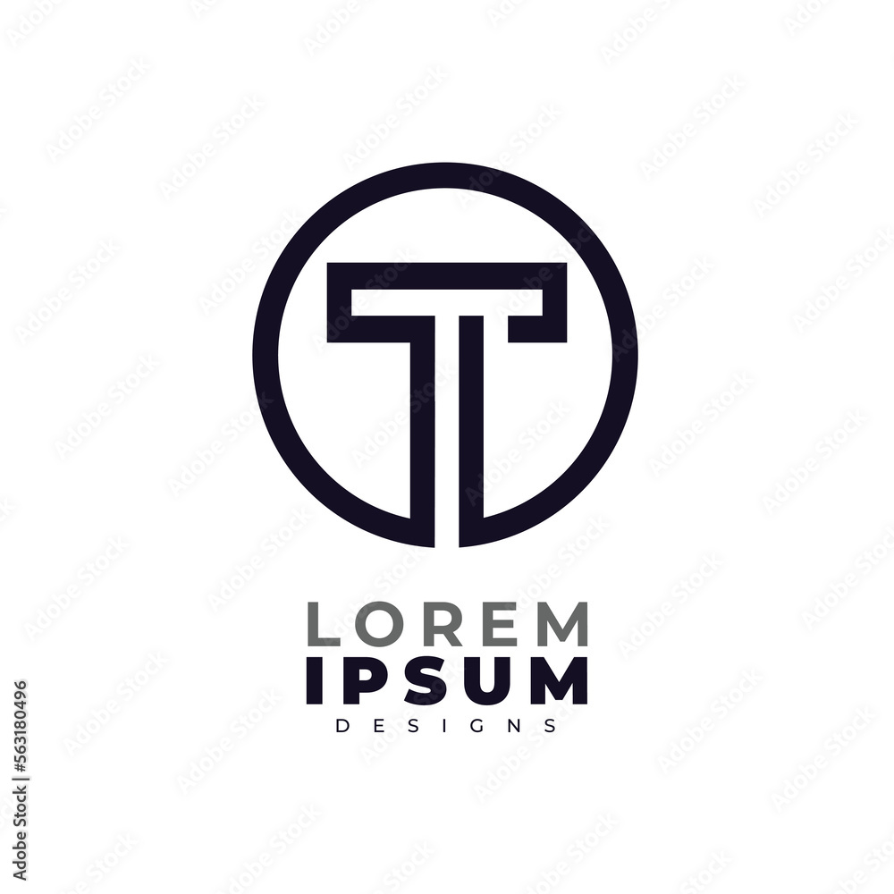 Minimalist Abstract Initial letter T logo. This logo incorporate with abstract letter in the creative way.It will be suitable for which company or brand name start those initial. Minimalist Abstract Initial letter T logo. This logo incorporate with abstract letter in the creative way.It will be suitable for which company or brand name start those initial.