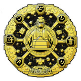 Anime Art Coins: Illustration of Golden Medal from Aliance