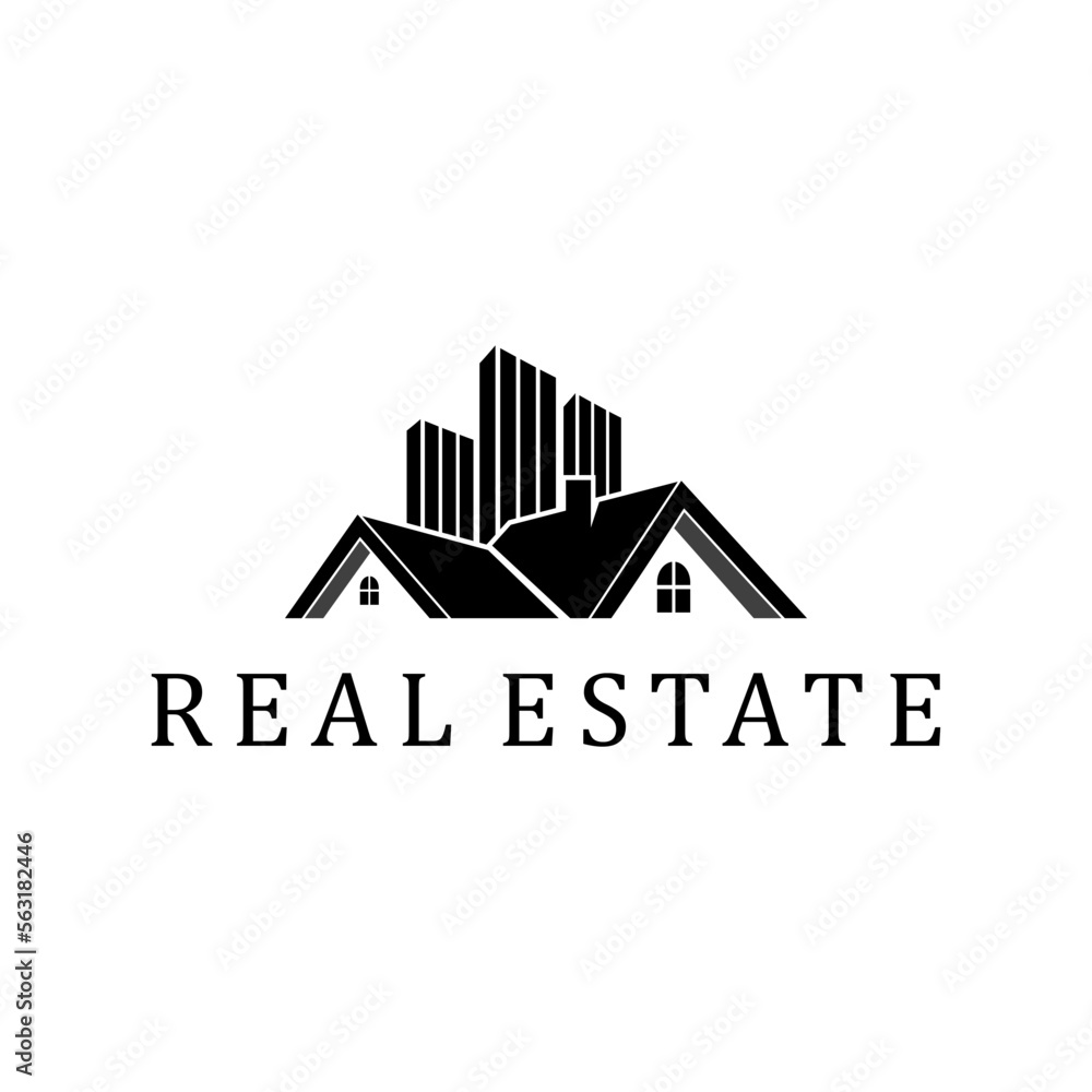 Real Estate Logo, real, real estate, house logo, building logo, RealEstate