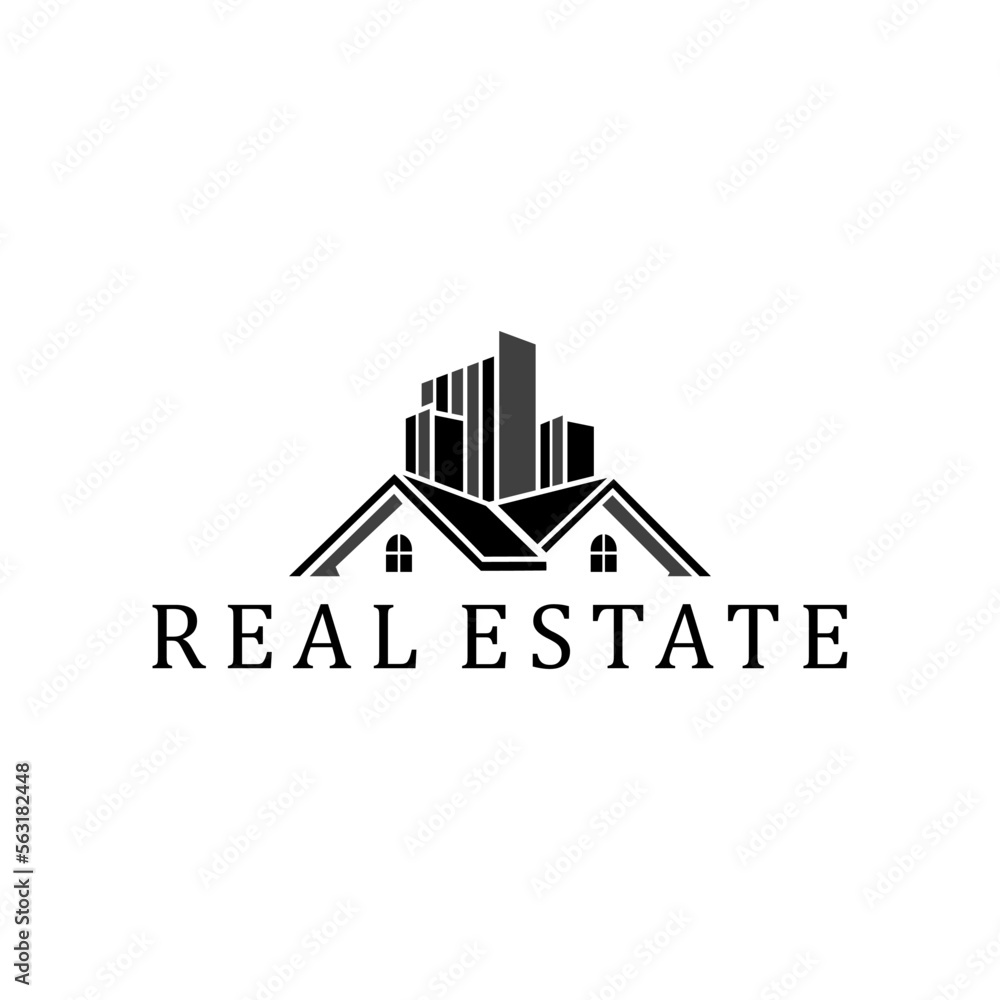 Real Estate Logo, real, real estate, house logo, building logo, RealEstate