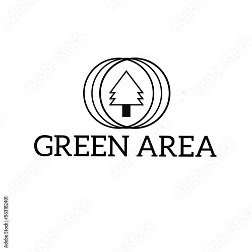 A warning that indicate a green area entered