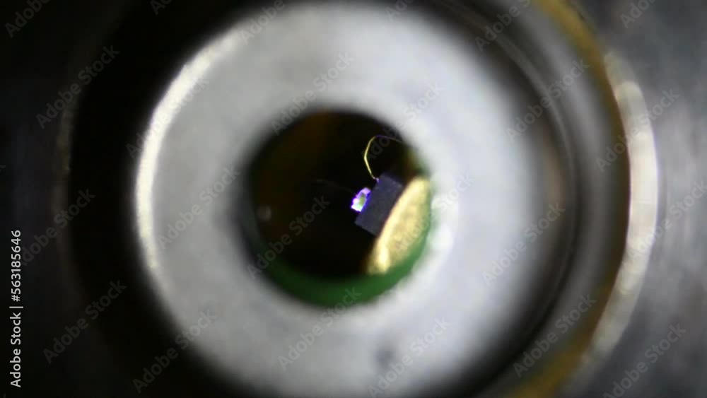 Bluray laser diode at low power 4k60fps Stock ビデオ Adobe Stock