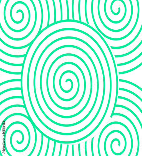abstract background with green circles