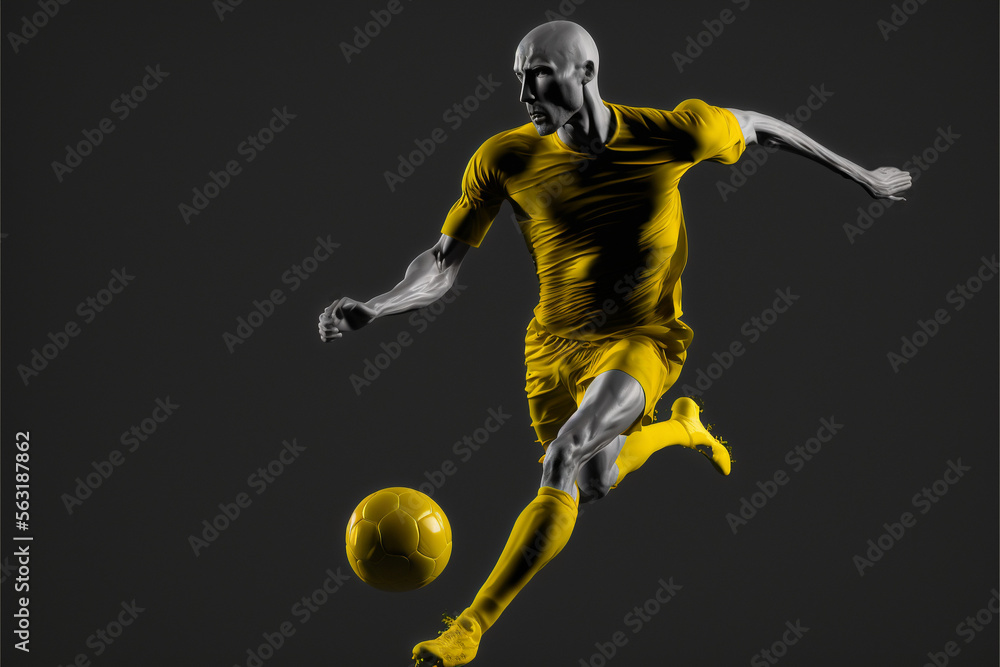 The Beautiful Game: An Illustrative Tribute to Soccer (AI Generated) The Beautiful Game: An Illustrative Tribute to Soccer (AI Generated)