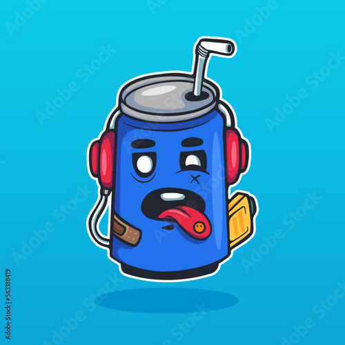 Soda Can Illustration