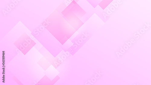 Vector abstract geometry shapes composition. Pink waves background with plastic liquid, organic shapes. Gradient white scale color.