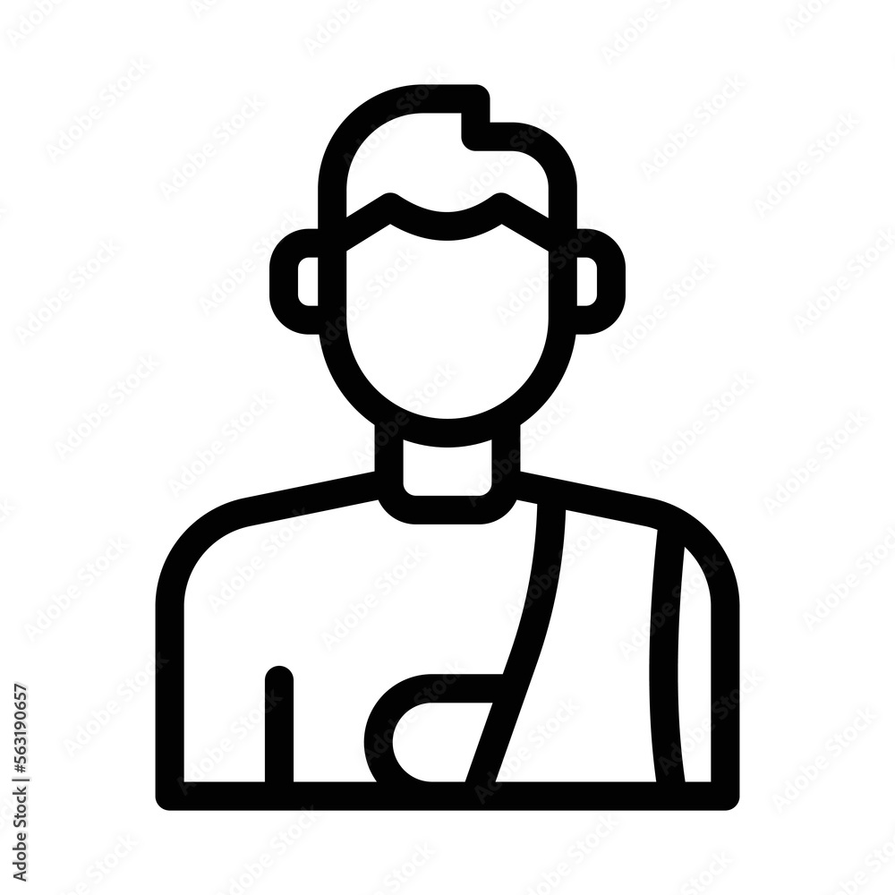 sling line icon illustration vector graphic sling line icon illustration vector graphic