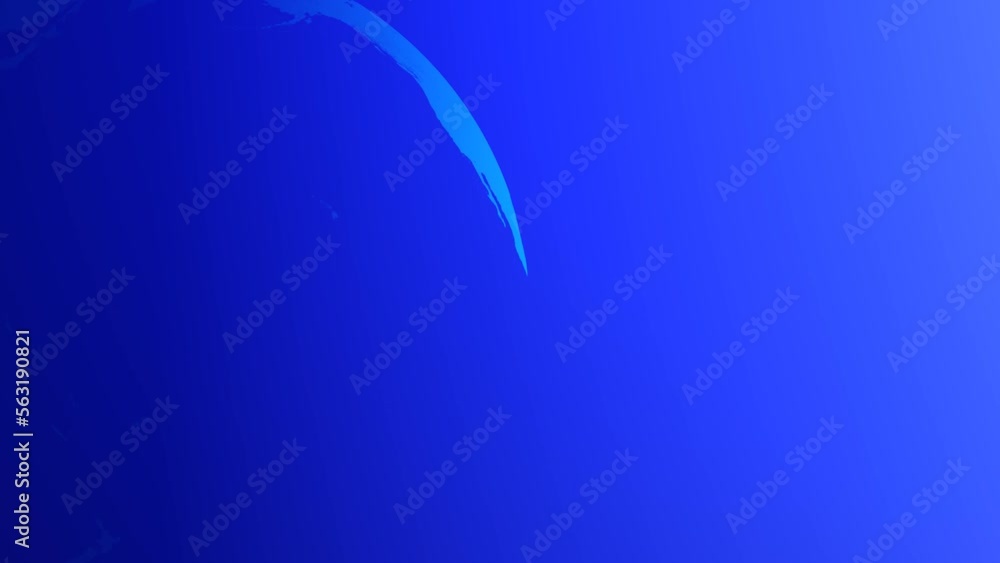 Loop Earth rotating 360° on a blue background. Concept: TV News, Business and Finance, Screensaver, Science Loop Earth rotating 360° on a blue background. Concept: TV News, Business and Finance, Screensaver, Science