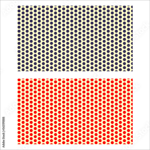 red and white polka dots day pattern