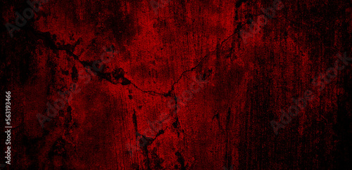 Creepy yet seductive red backdrop in every texture on the concrete wall.