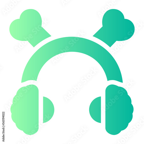 earmuff gradient icon
