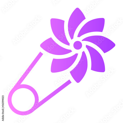 brooch gradient icon