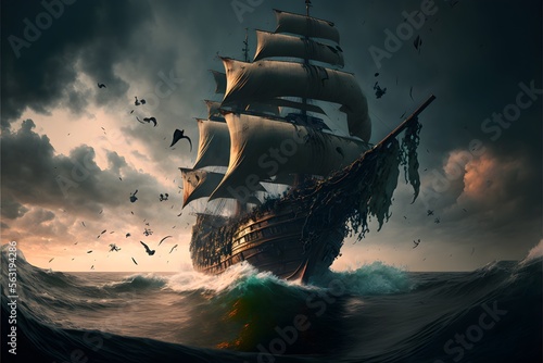 Flying Dutchman, Generative AI