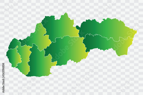Slovakia Map yellowish green Color Background quality files png