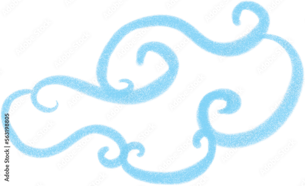 happy chinese new year_blue cloud eps file happy chinese new year_blue cloud eps file