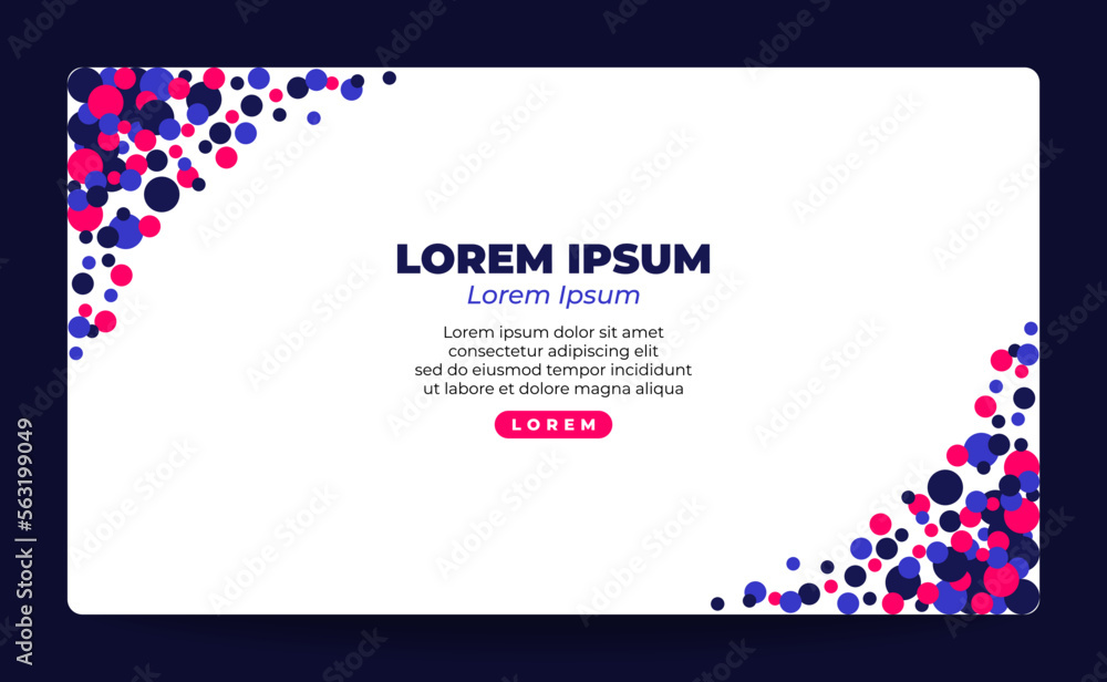 Abstract Background for Landing Page or Wallpaper